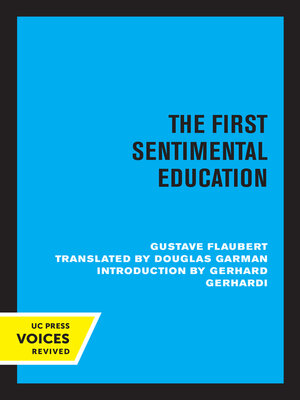 cover image of The First Sentimental Education